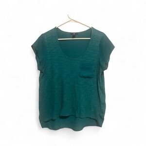 GAP Teal Short Sleeve Women's Top